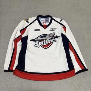 Reebok CHL Windsor Spitfires Hockey Jersey Youth L/XL Men’s